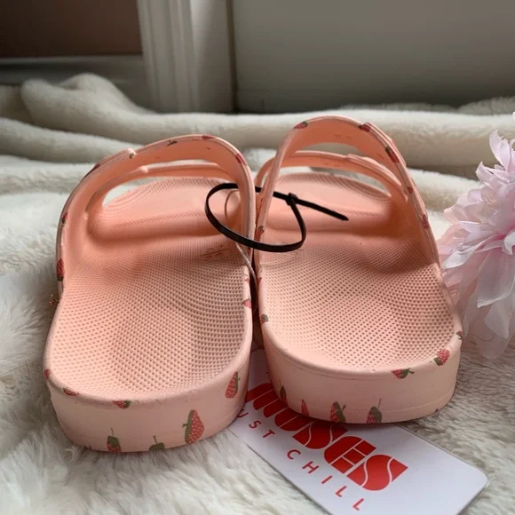 Freedom Moses Tuti Baby Strawberry Slide Sandals - Picture 8 of 14